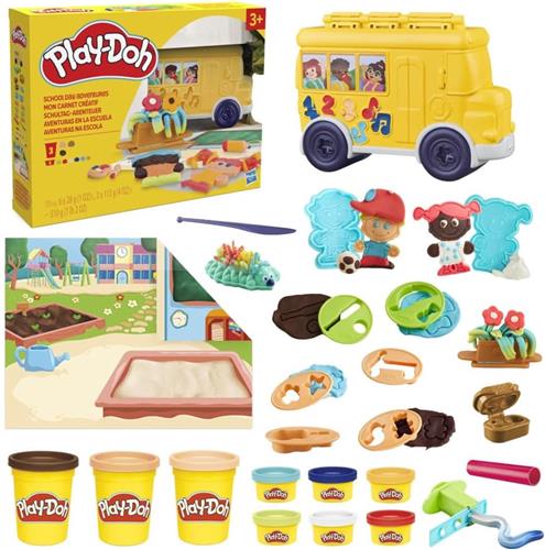 Hasbro Play-Doh school speelset - creatief klei speelgoed.
