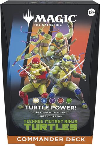 Magic: The Gathering - Teenage Mutant Ninja Turtles Turtle Power Commander Deck - EN