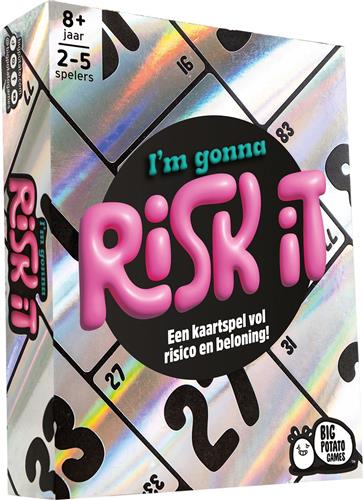 Asmodee kaartspel Risk It strategisch familiespel 2-5 spelers 8+.
