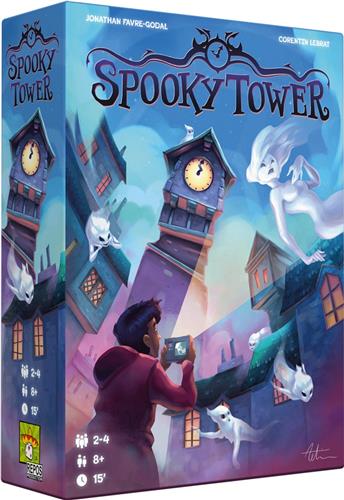 Asmodee Spooky Tower gezelschapsspel voor kinderen en families.