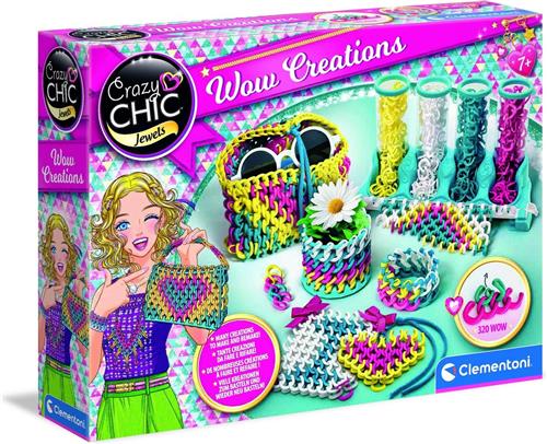 Clementoni - Crazy Chic - Wow Creaties, hobbypakket