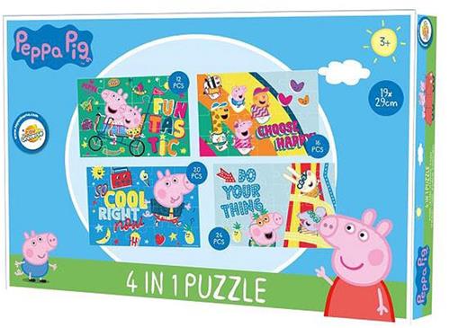 Peppa Pig Fun puzzel 4 in 1