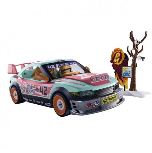 Playmobil  72062  raceauto speelset  68-delig  sportactie