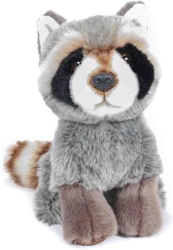 PIA Soft Toys - Pluche Wasbeer Knuffel - 18 cm