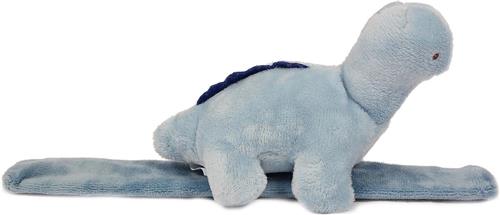 PIA Soft Toys Pluche Klaparmband Dinosaurus blauw - 21 cm