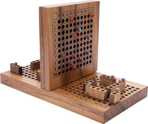 Battle Ship  Houten Sea Battle Spel voor 2 Spelers  Strategisch Spel Niveau 3/5  Engelhart