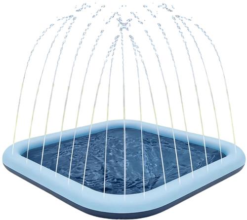 Splash Pad - Waterspeelmat baby - Watermat - Speelkleed - Opblaasbaar - 200 cm - 8 jaar en ouder - Waterspeelgoed baby - Waterspeelgoed voor in een zwembad - van Imperatoris