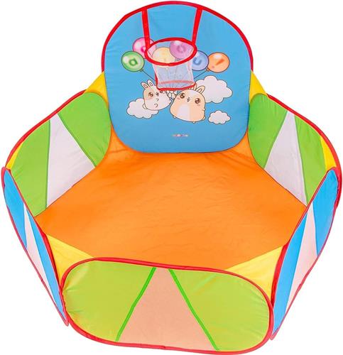 Ballenbak - ballenbak ballen - ballenbak baby - Ballen niet inbegrepen - 4.8 x 35 x 27cm - Opvouwbaar - Speelgoed - kleurrijk - van Imperatoris