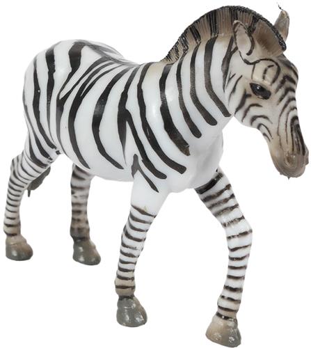PIA Soft Toys - Speelfiguur Zebra - 9 cm