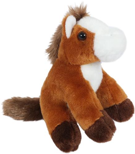 Pia Soft Toys - Pluche Knuffeldier - Paard - 12 cm