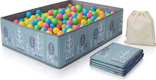 Ballenbak - ballenbak ballen - ballenbak baby - Ballen niet inbegrepen - 120 x 90 x 30cm - Opvouwbaar - Speelgoed - Greon - van Imperatoris