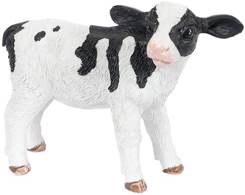 PIA Soft Toys - Koe speelfiguur - 7,5 cm - Decoratief Dierenbeeld