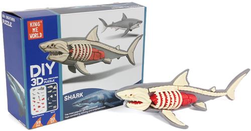 PIA Soft Toys - Haai - 3D - Anatomie