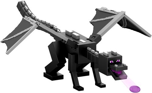 Minecraft Aanval met Drakenadem van de Enderdraak Actiefiguur met 10 schijven