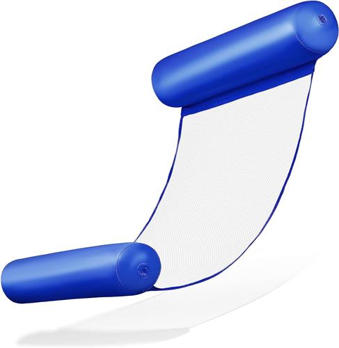 Waterhangmat - 1 stuck - waterhangmat volwassenen - luchtbed zwembad volwassenen - opblaasbaar zwembad - Waterspeelgoed - bluaw - van Imperatoris