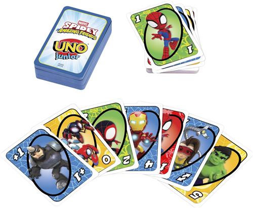 Mattel Games UNO Junior Spidey & Friends
