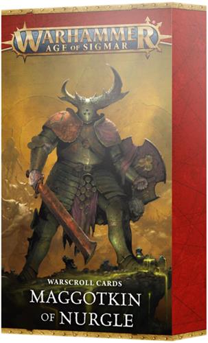 Maggotkin of Nurgle Warscroll cards (Warhammer Age of Sigmar nieuw)