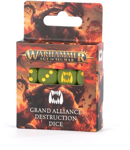 Grand Alliance Destruction Dice 2024 edition (Warhammer Age of Sigmar nieuw)