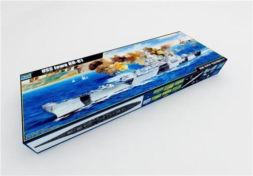 1:200 Trumpeter 03706 USS Iowa BB-61 Plastic kit
