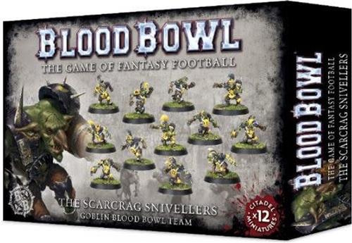 Blood Bowl Scarcrag Snivellers Goblin Team