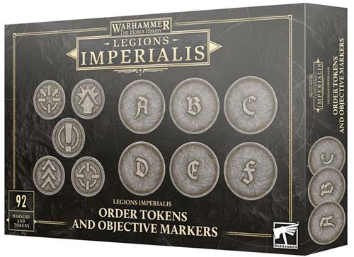 Warhammer The Horus Heresy - Legions Imperialis - Order Tokens and Objective Markers (03-85)