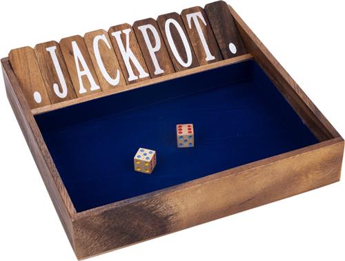 Shut The Box 2 spelers - Blauw