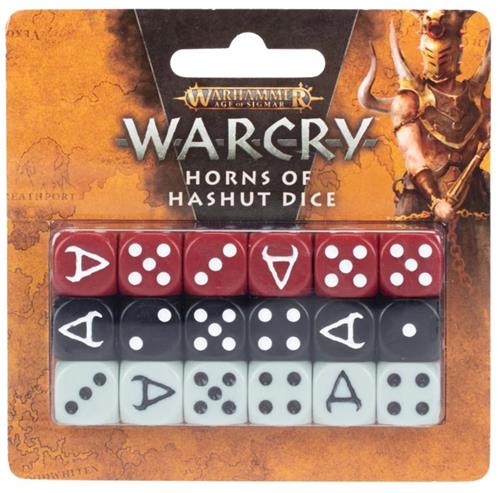 Warhammer Warcry horns of hashut dice (warhammer nieuw)