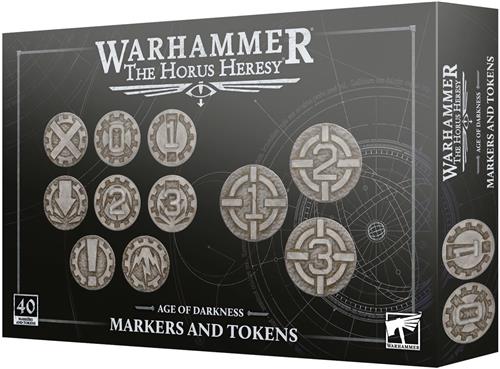 Warhammer - The Horus Heresy - Age of Darkness - Markers and Tokens (31-131)