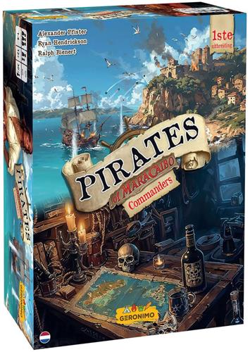 Geronimo Games Bordspel Pirates of Maracaibo Uitbreiding Commanders