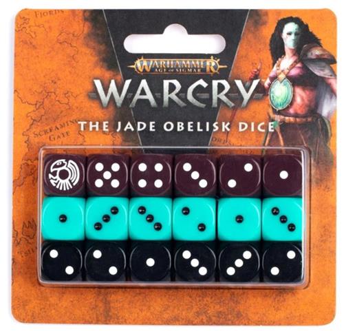 Warhammer Warcry the jade obelisk dice (warhammer nieuw)