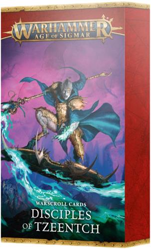 Disciples of Tzeentch Warscroll Cards (Warhammer Age of Sigmar nieuw)