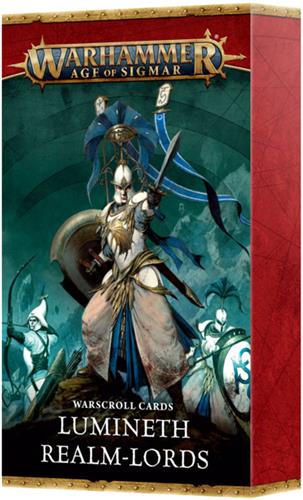 Lumineth Realmlords Warscroll Cards (Warhammer Age of Sigmar nieuw)