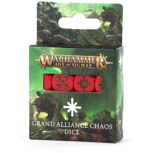 Grand Alliance Chaos Dice 2024 edition (Warhammer Age of Sigmar nieuw)