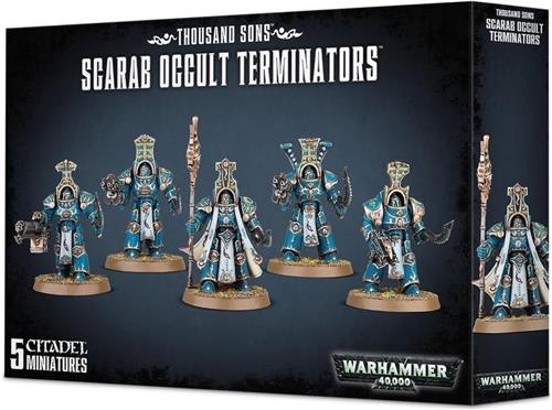 Games Workshop Scarab Occult Terminators, Verzamelfiguur, Videospel