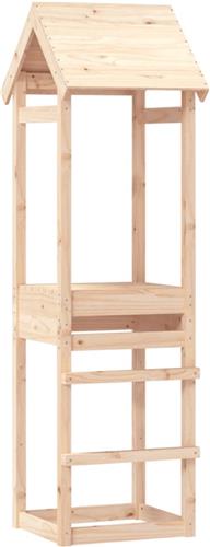vidaXL Speeltoren 53x46,5x194 cm massief grenenhout