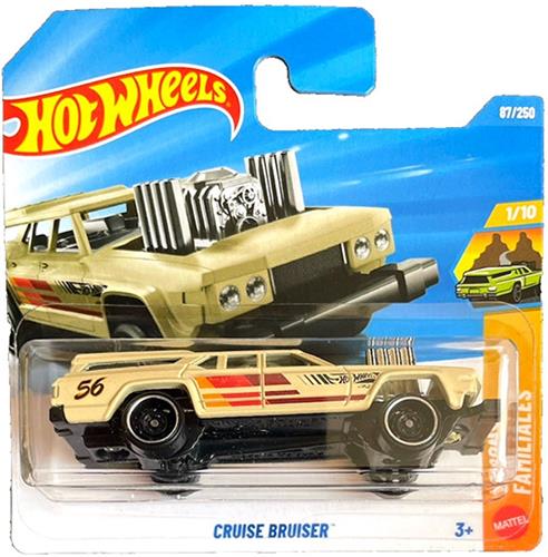 HOT WHEELS CRUISE BRUISER NUDE SAND 78/250 HW1/10 WAGONS FAMILIALES 2026 1:64 SHORT CARD
