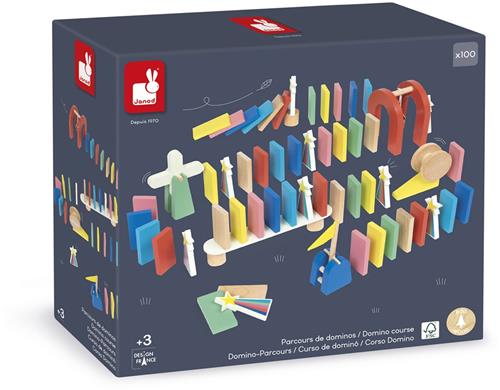 Janod - Applepop - Domino parcours