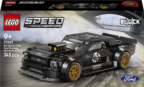 LEGO Speed Champions Ken Blocks '65 Ford Mustang Hoonicorn V1 Auto Bouwpakket voor Kinderen 77262
