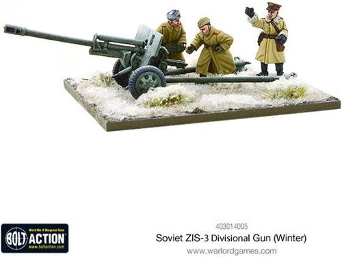 Soviet ZIS-3 divisional gun (Winter)