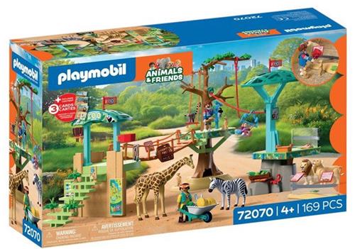Playmobil  72070  Speelset  Zoo avontuur  169 delen