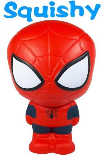 Squishy Figuurtje Marvel Spiderman 15 cm | Squishies Sqeezy Squeezy Pop it Fidget | Speelgoed voor kinderen | Stressbal Anti-Stress |