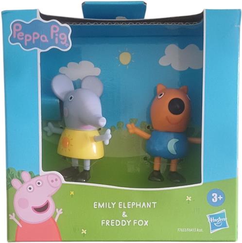 peppa pig Friends Emily Elephant & Freddy Fox