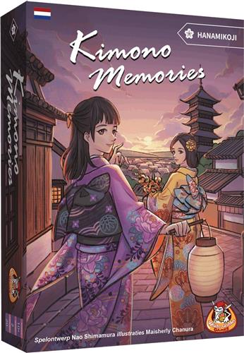 White Goblin Games - Kimono Memories - 2 persoonsspel - 2 spelers - In de wereld van Hanamikoji - 20 minuten - Vanaf 10 jaar