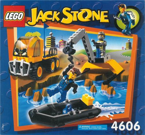 Lego Jack Stone Aqua Res-Q Transport - 4606