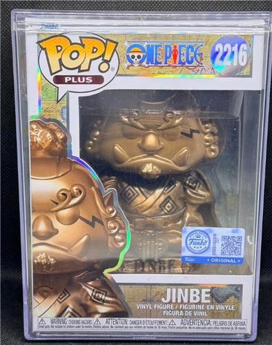 Funko Pop! Plus : One Piece - Jinbe (Bronze Statue) #2216 Special Edition