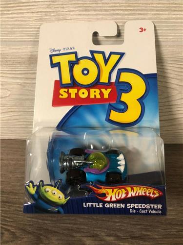 HOT WHEELS LITTLE GREEN SPEEDSTER TOY STORY 3 (2009) (1:16)