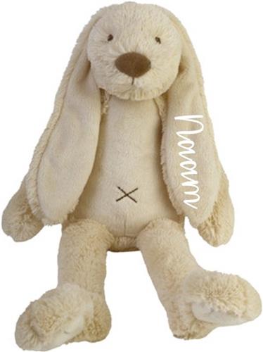 Happy Horse Beige Rabbit Richie met naam - 28cm
