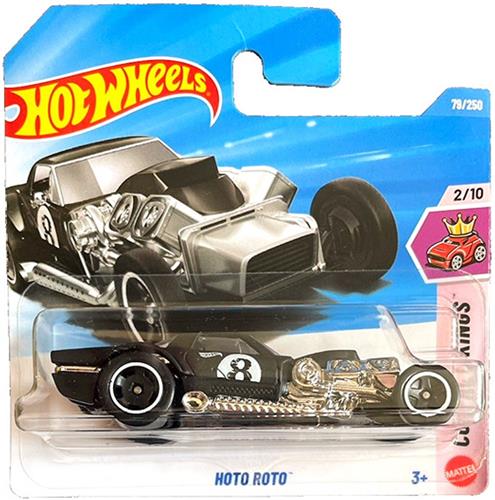 HOT WHEELS HOTO ROTO BLACK MATT 79/250 HW COMPACT KINGS 2/10 SHORT CARD 2026 1:64
