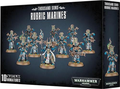 Warhammer 40.000 Thousand Sons Rubric Marines