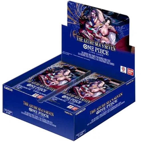 One Piece Card Game OP-14 Booster Display - The Azure Sea's Seven - (24 packs) - Sealed -Eng-